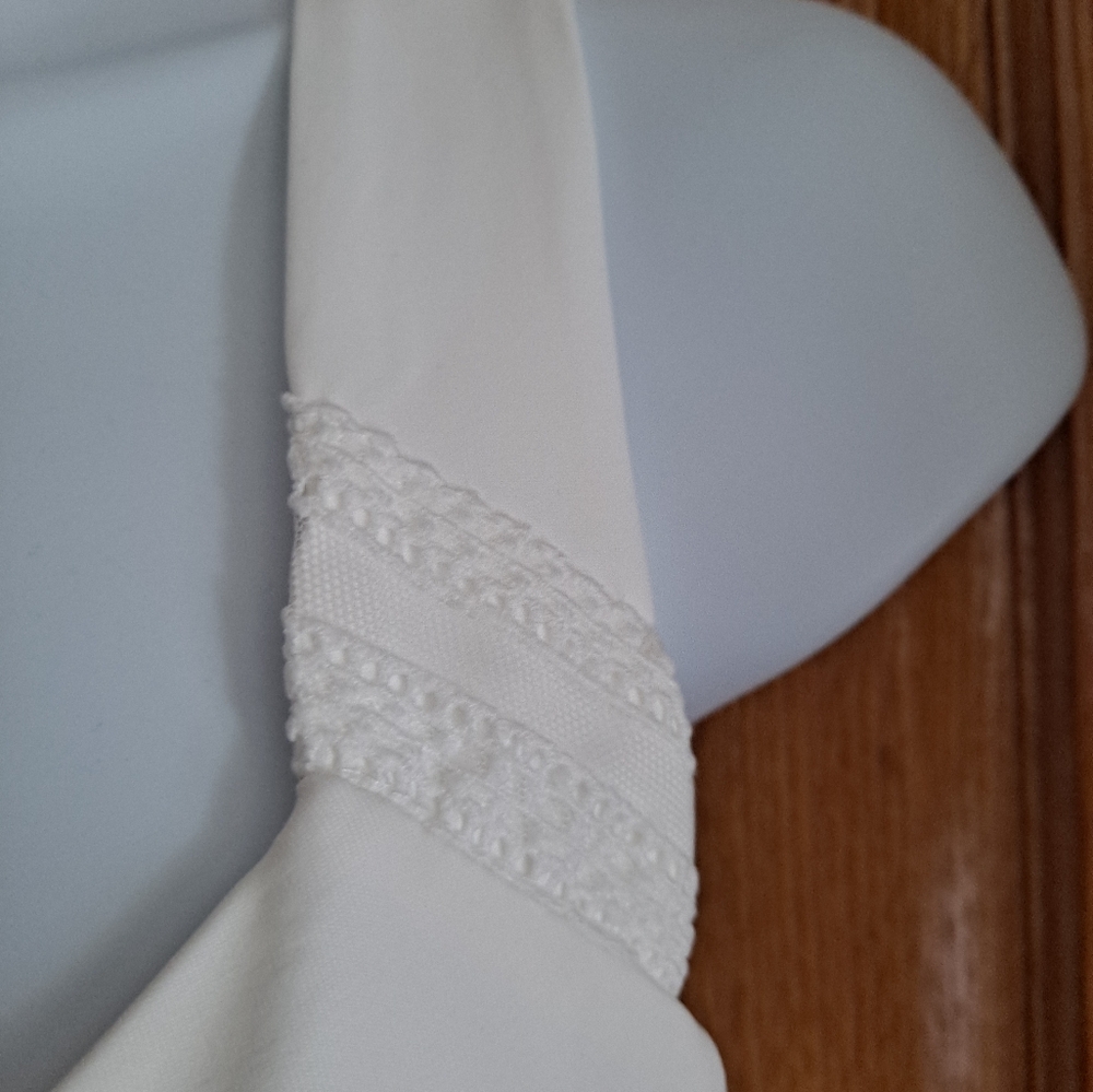 NWT VENUS White Lace Trim Tennis Mini Dress - Picture 9 of 12